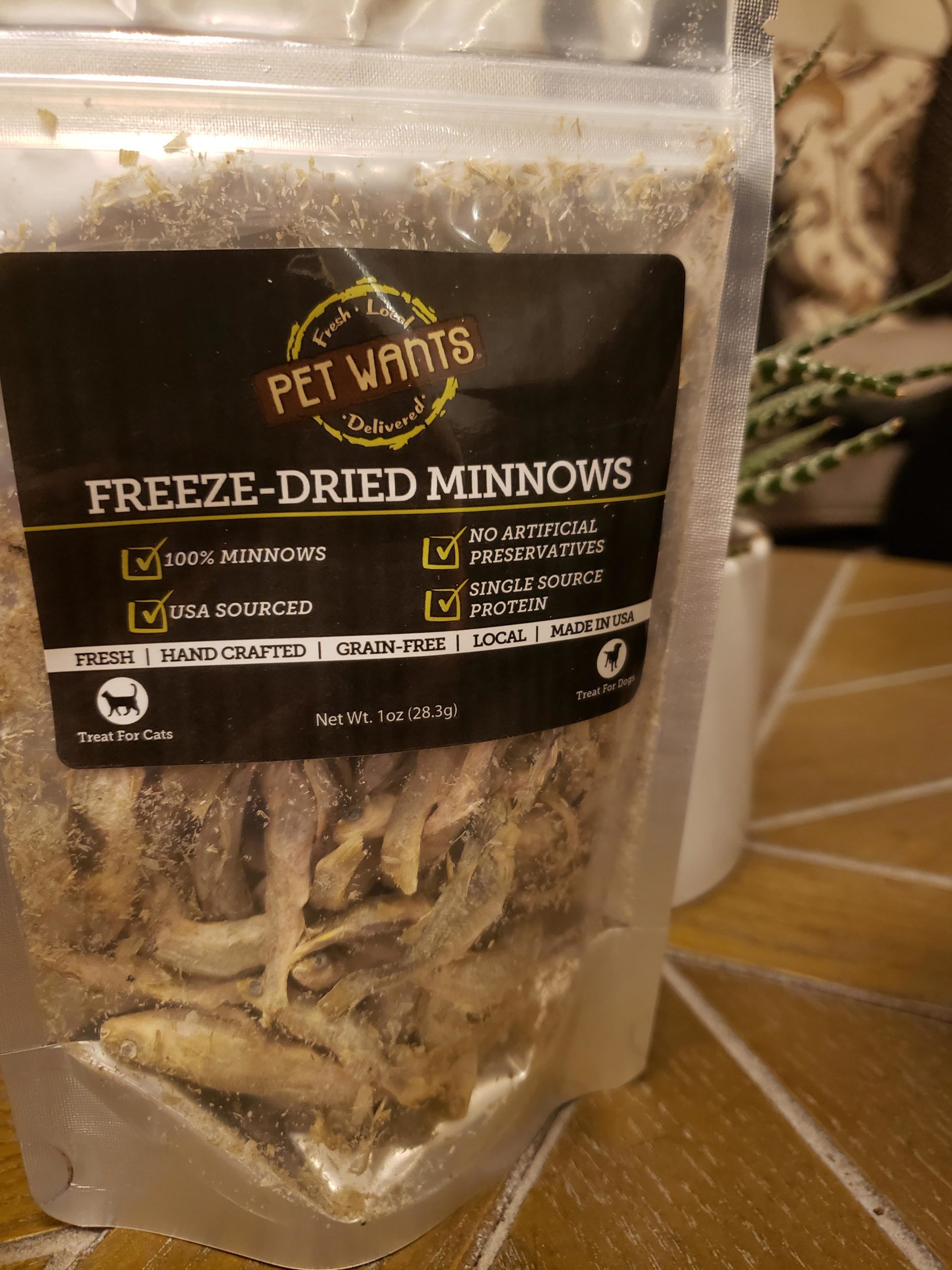 Freeze Dried Minnows 1 oz